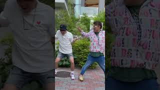 流行ってるカンカンダンス踊って見たよ🤣shorts かえるのコはカエルCH dance [upl. by Ellehcram]