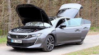 New 2019 Peugeot 508 GT Line  Detailed Walkaround Exterior interior [upl. by Devan]