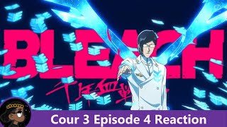 WE FINALLY GET THE FIGHT Bleach TYBW Cour 3 Episode 4 Reaction  悠 [upl. by Rinum539]