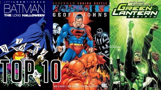 Top 10 Must Read DC Comics Graphic Novels [upl. by Asillem]