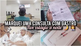 FUI PRA UMA CONSULTA COM O GASTRO  APLIQUEI VACINAS NOS MEUS GATOS  FUI PRO MEU ESTÁGIO 🥰❤️ [upl. by Erick78]