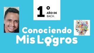 PRUEBA MIS LOGROS PRIMER AÑO DE BACHILLERATO 🤗 [upl. by Joete]