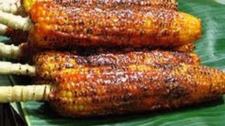 Resep Jagung Bakar Pedas Manis l recipes and how to make spicy roasted sweet corn [upl. by Merete]