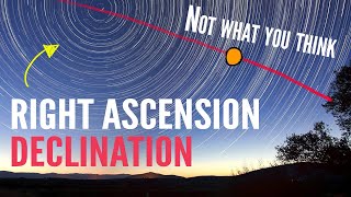 Right Ascension and Declination Explained [upl. by Subocaj]