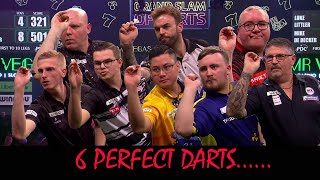 9 Darter Attempts 2024 Grand Slam of Darts [upl. by Aubreir]