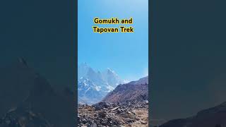 Tapovan and Gomukh Trek nature himalayas hiking travel yoga vlogger gomukhtrek hike [upl. by Goodrow]