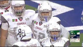 Mexico Norte vs USA  U16  Highlights  International Bowl 2019  Cowboys Stadium [upl. by Harneen143]