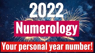 Numerology Predictions 2022 Your personal year number [upl. by Mccoy448]