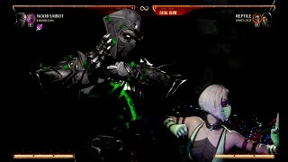 Mortal Kombat 1 2024 Noob Saibot amp Khameleon Kameo Fatal Blow [upl. by Andi]