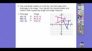 Representing and Describing Transformations  Module 163 [upl. by Otsugua664]