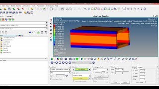 Thermal Analysis Hypermesh CAE [upl. by Bubalo]