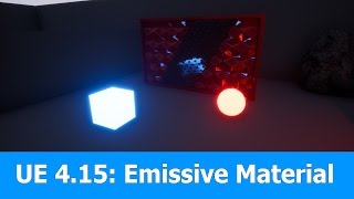 Unreal Engine 4 Emissive Material [upl. by Hardman472]