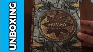 The Mummy Ultimate Collection Best Buy Steelbook Blu Ray Unboxing [upl. by Stonwin]