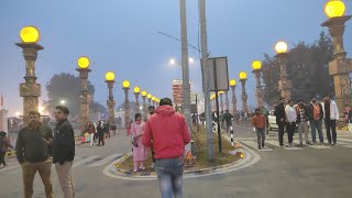 बहुत अच्छा दिखा नजारा अयोध्या धाम काayodhya vlog video latamangeshkar saryughat [upl. by Najtsirk278]