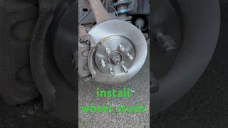 install wheel studs [upl. by Adelle]