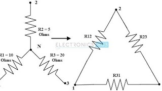 Numerical Based on Star amp Delta conversion [upl. by Afton44]