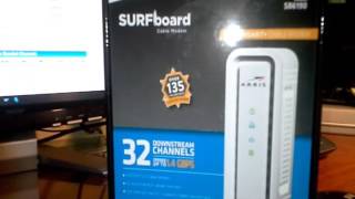 Review Arris SB6190 First Gigabit plus Cable Modem [upl. by Cerys]