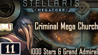 Shame of Drakonia  Stellaris MegaCorp PreRelease  Mega Church  11  Let’s Play Gameplay [upl. by Neggem168]