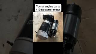 Yuchai engine parts 4108Q starter D12043708100 motor starter  081281000409yuchai startermotor [upl. by Assirahc]