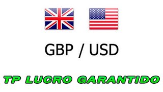 Take Profit no GBPUSD  Posição Fechada com lucro no GBPUSD FOREX PVSRA [upl. by Schulein]