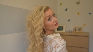 Locken ohne Hitze Tutorial  LeileiStyle [upl. by Quennie]