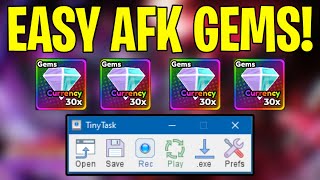 How To Easily AFK Farm Infinite in Anime Defenders  GET GEMS FAST [upl. by Ardnekal515]