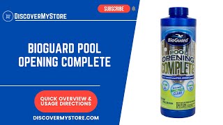 BioGuard Pool Opening Complete [upl. by Eiramaliehs]