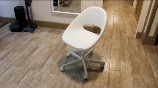 How to assemble IKEA LobergetBlyskar Office Chair [upl. by Jean771]