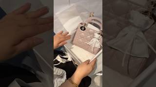 If you adore her dior her dior diorbag diorunboxing unboxing luxurybag [upl. by Ruckman]