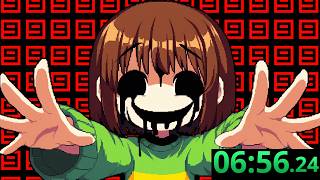 Undertale but Chara is a Speedrunner [upl. by Esertak]