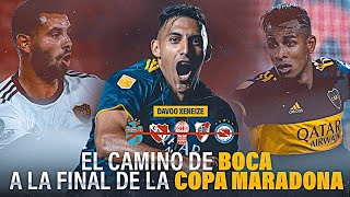 El CAMINO de BOCA a la FINAL de la COPA MARADONA 2021 [upl. by Ihc]