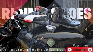 Best Riding Shoes For Continental GT 650  Riding Boots For Daily Use  Product Review [upl. by Mccallion]