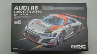 MENG 124 스케일 아우디 R8 LMS GT3 2019 구성품 [upl. by Thoma907]