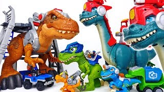 A Giant TRex Is Gone Mad Go Chomp Squad Blaze Asaurus ToyMartTV [upl. by Aileahcim105]