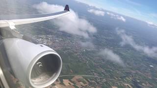 Sunny A330 departure from Brussels Zaventem Awesome wing flex  engine spool up [upl. by Dranoel]