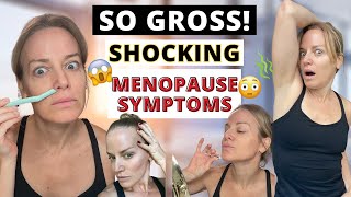 GROSS 🤢 Menopause Symptoms and How to GET RID OF THEM [upl. by Llirret178]