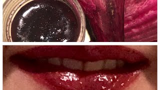 BEET ROOT LIPGLOSSBALMTINTpreserve without preservative amp Vaseline [upl. by Nelyt897]