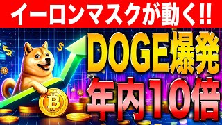 【最新情報】大型プロジェクトの責任者にイーロンマスクが抜擢！その影響でDOGEの高騰が確定！【リップル】【シバコイン】【ドージ】【イーサリアム】【XRP】【SHIB】【DOGE】【Ripple】 [upl. by Enrahs139]