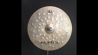 Istanbul Agop 17quot Xist Dry Dark Crash  1089g [upl. by Amalee549]