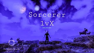 ESO 1vX PvP  2H Sorcerer Scions of Ithelia Update 41 [upl. by Yarb698]