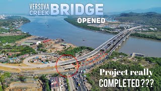 Vasai Creek Bridge Finally Opened For Public  Vasai Creek Bridge Update [upl. by Ntsuj]