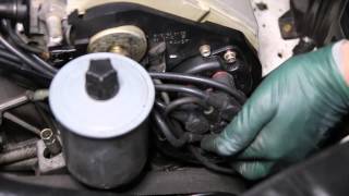 Mercedes M119 V8 Engine Inspection Part 3 Distributor Cap Rotor and Wires [upl. by Nemhauser]