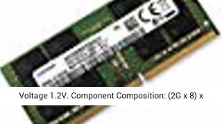 Samsung 32GB DDR4 2666MHz RAM Memory Module for Laptop Computers 260 Pin SODIMM 12V [upl. by Cott33]