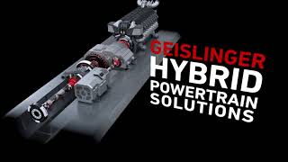 Geislinger Hybrid Powertrain Solutions  Working Principle of a Hybrid Powertrain [upl. by Nnywg674]