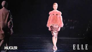 Mugler Paris Fashion Week otoñoinvierno 20132014  Elle España [upl. by Maurreen564]