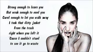 Demi Lovato  In Case Instrumental  Karaoke with lyrics on screen [upl. by Centonze]