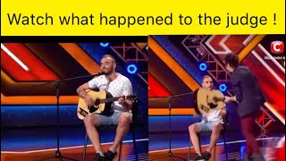 reaction to Where is dmytro shurov X Factor judge now  judge breaks guitar x factor [upl. by Tuckie]