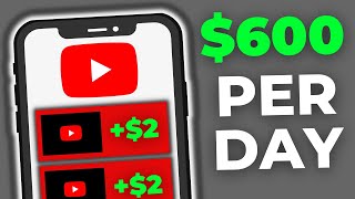 Get Paid 248 Every Min Watching YouTube Videos 🤑 NEW Website  How To Make Money Online [upl. by Saunder]