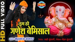 Tum Ho Ganesh Bemishal  तुम हो गणेश बेमिसाल  Singer  Shahnaz Akhtar  Video Song  Lord Ganesh [upl. by Paddie585]