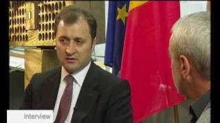 Interview Moldovan prime minister Vlad Filat [upl. by Agata]